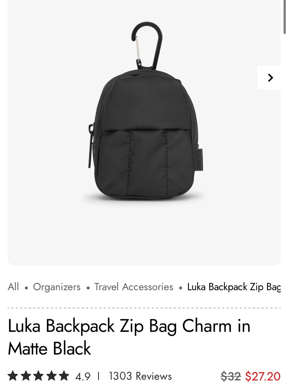 Calpak Luka Key Pouch - Picture 8 of 8